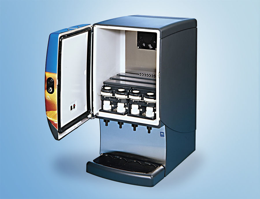 thermoformed juice dispenser thermoformed juice dispenser - food industry