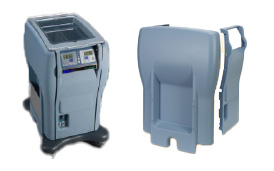 Pressure forming lighter, more consistent medical device parts