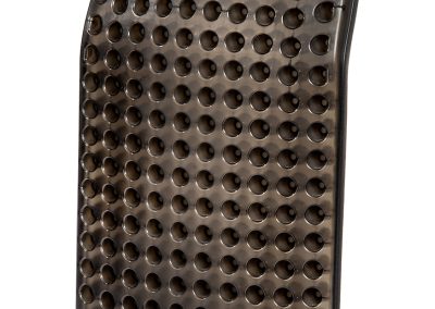 Body armor back component