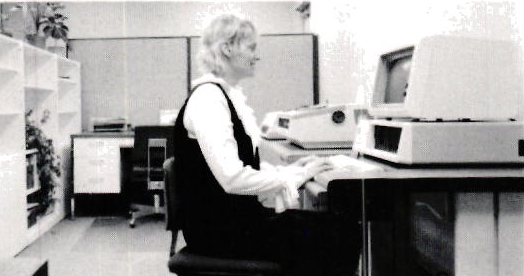 Profile Plastics, Inc. computerized business system circa 1975