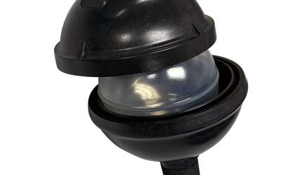Twin sheet forming an air cell water pressure regulator